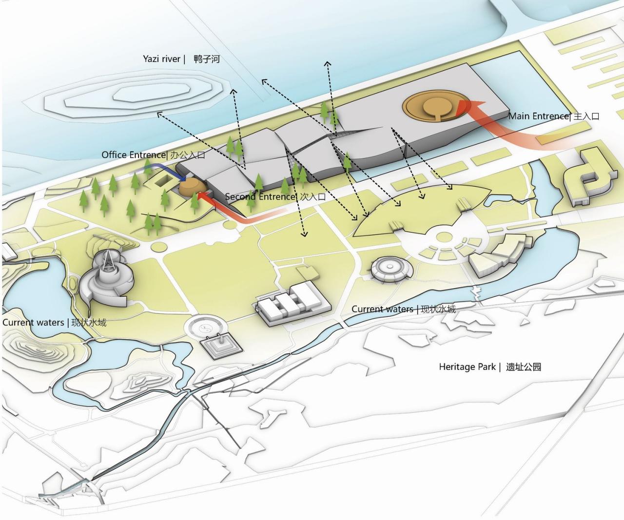 BIM建筑|古蜀玉璋:三星堆博物馆新馆方案设计 / 北京市建筑设计研究院有限公司 BIM建筑|古蜀玉璋:三星堆博物馆新馆方案设计 / 北京市建筑设计研究院有限公司