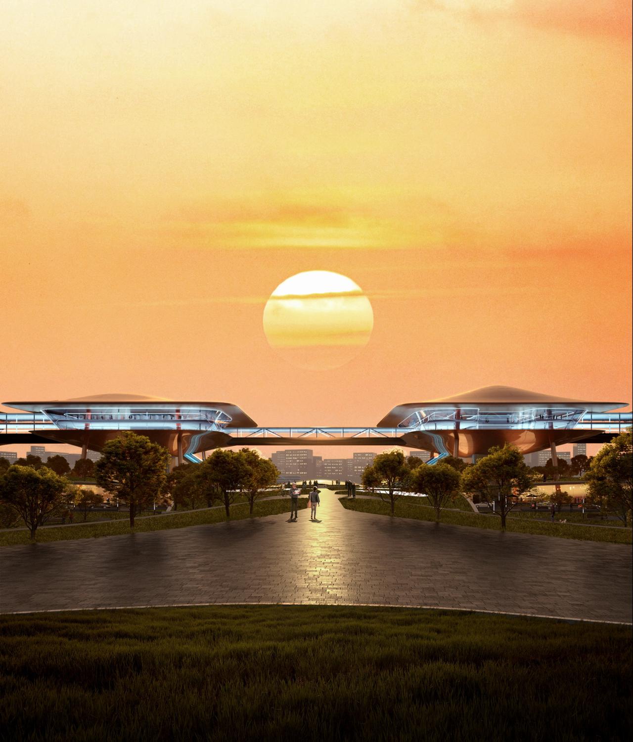 BIM建筑|“龙门吊” | MAD赢得重庆寸滩国际邮轮中心竞赛 BIM建筑|“龙门吊” | MAD赢得重庆寸滩国际邮轮中心竞赛