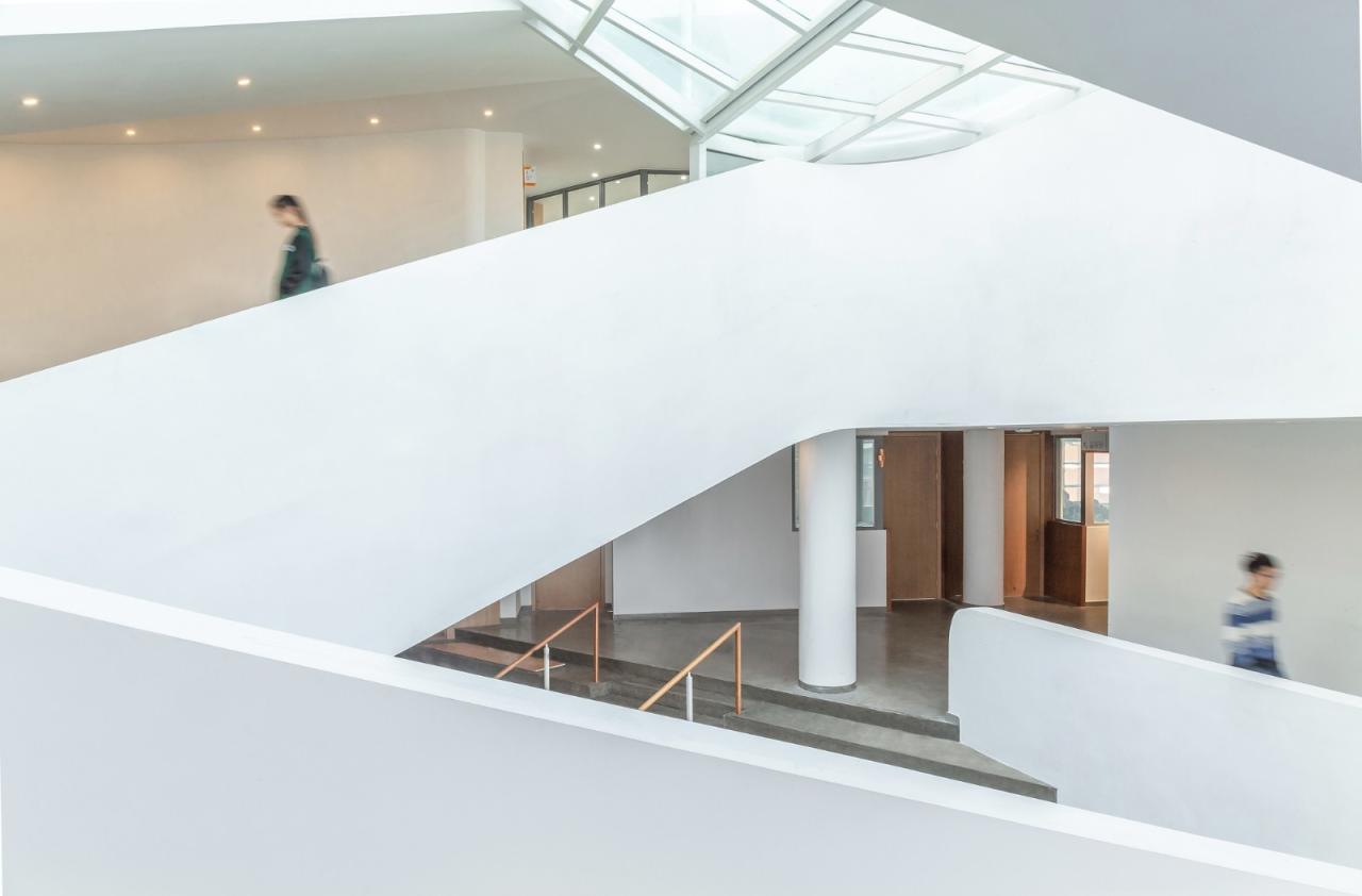 BIM建筑|桥上教学楼 - 盐城外国语学校创新中心 / 普泛建筑 BIM建筑|桥上教学楼 - 盐城外国语学校创新中心 / 普泛建筑