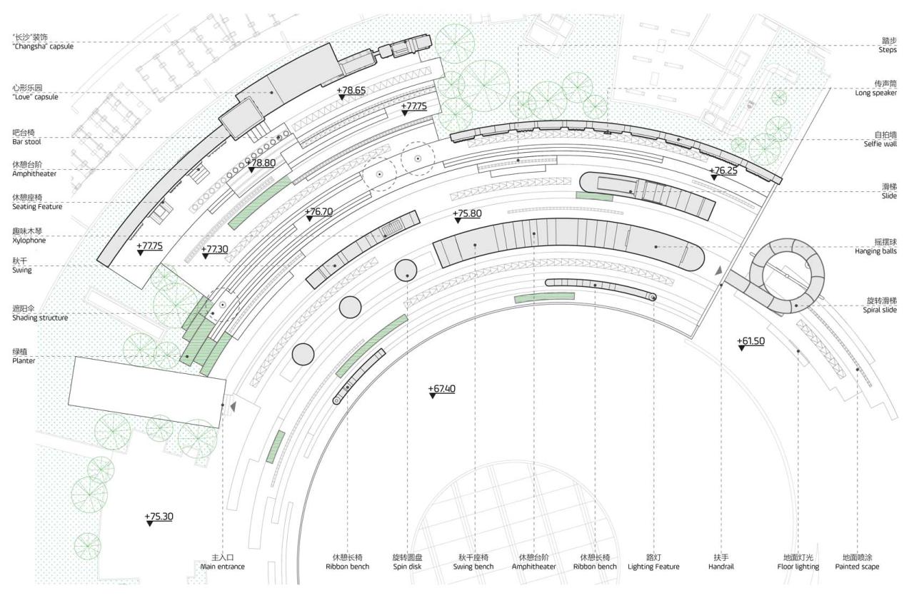 BIM建筑|屋顶公共空间改造:彩虹之上 / 佰筑建筑设计咨询(上海)有限公司 BIM建筑|屋顶公共空间改造:彩虹之上 / 佰筑建筑设计咨询(上海)有限公司