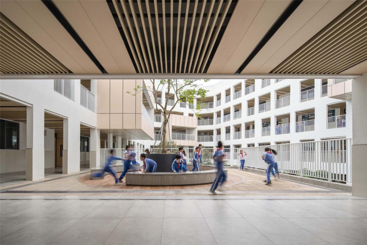 BIM建筑|深圳坪山区日新小学 / 申都设计 BIM建筑|深圳坪山区日新小学 / 申都设计