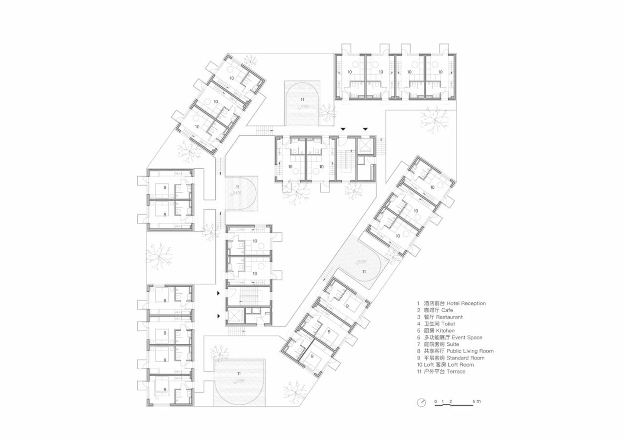 BIM建筑|阿那亚唐舍酒店 / B.L.U.E. Architecture Studio BIM建筑|阿那亚唐舍酒店 / B.L.U.E. Architecture Studio