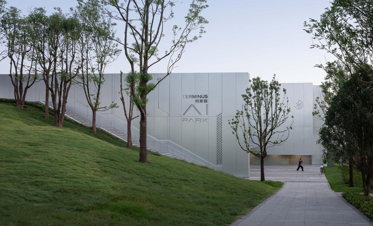 BIM建筑|特斯联科技集团人工智能城市先行区 AI PARK / 行之建筑设计工作室 BIM建筑|特斯联科技集团人工智能城市先行区 AI PARK / 行之建筑设计工作室