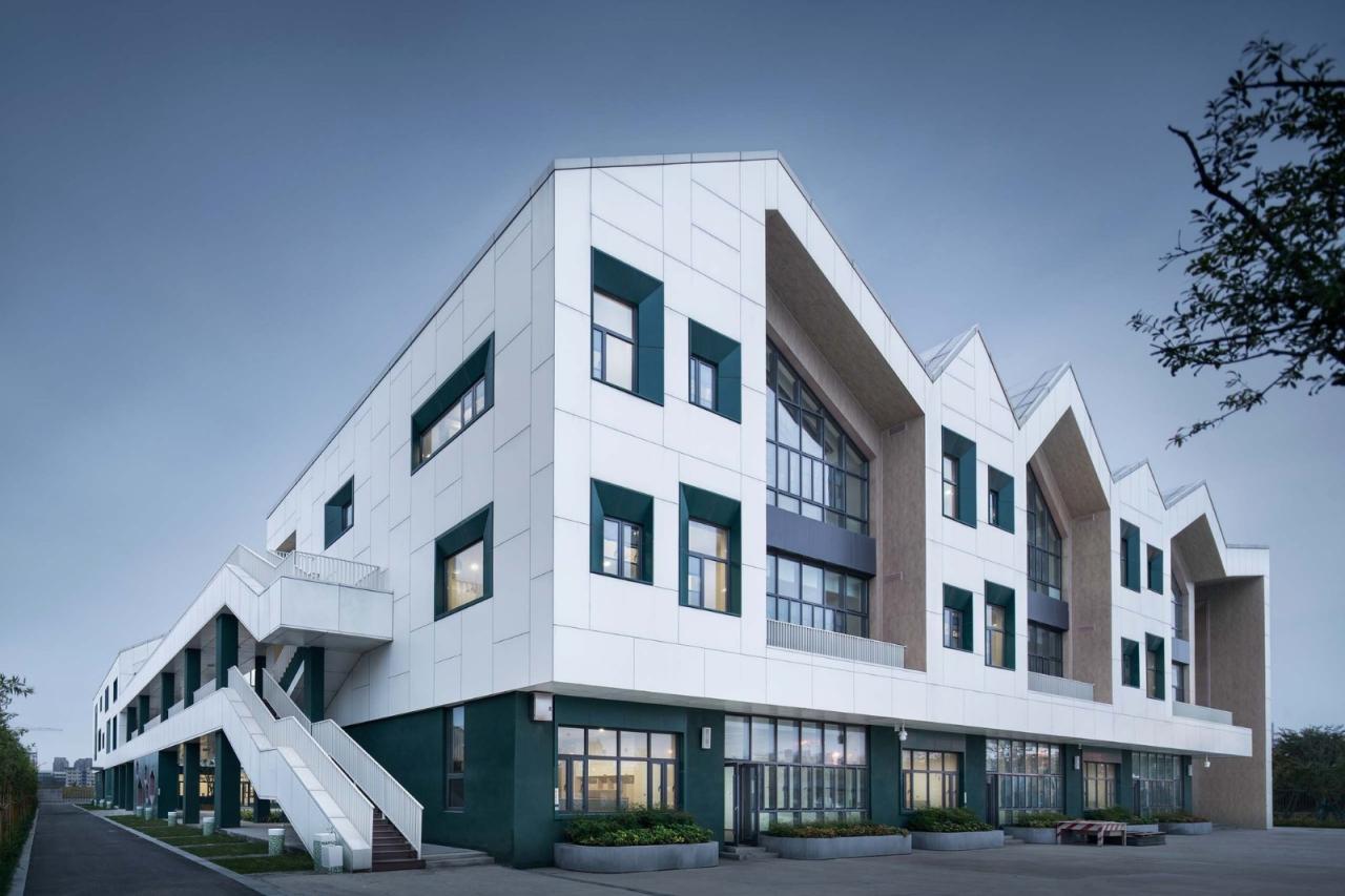 BIM建筑|南京市鼓楼幼儿园江北分园 / 东南大学建筑设计研究院 BIM建筑|南京市鼓楼幼儿园江北分园 / 东南大学建筑设计研究院