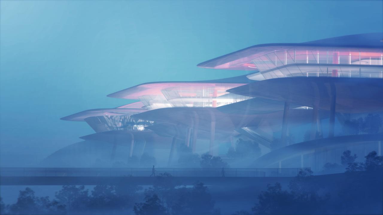 BIM建筑|“龙门吊” | MAD赢得重庆寸滩国际邮轮中心竞赛 BIM建筑|“龙门吊” | MAD赢得重庆寸滩国际邮轮中心竞赛