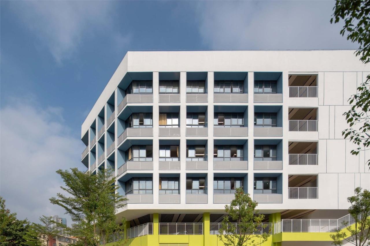 BIM建筑|深圳坪山区日新小学 / 申都设计 BIM建筑|深圳坪山区日新小学 / 申都设计