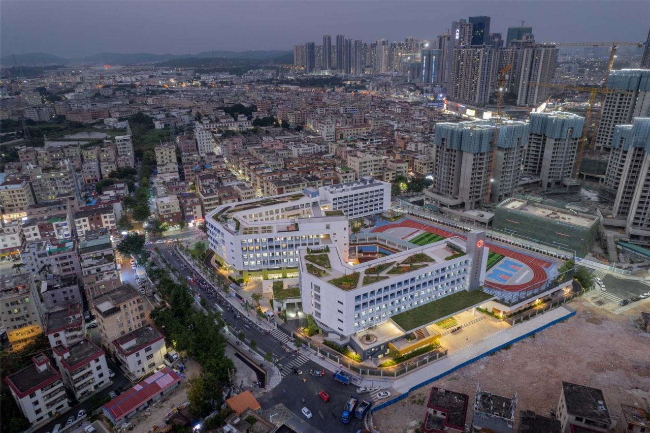 BIM建筑|深圳坪山区日新小学 / 申都设计 BIM建筑|深圳坪山区日新小学 / 申都设计