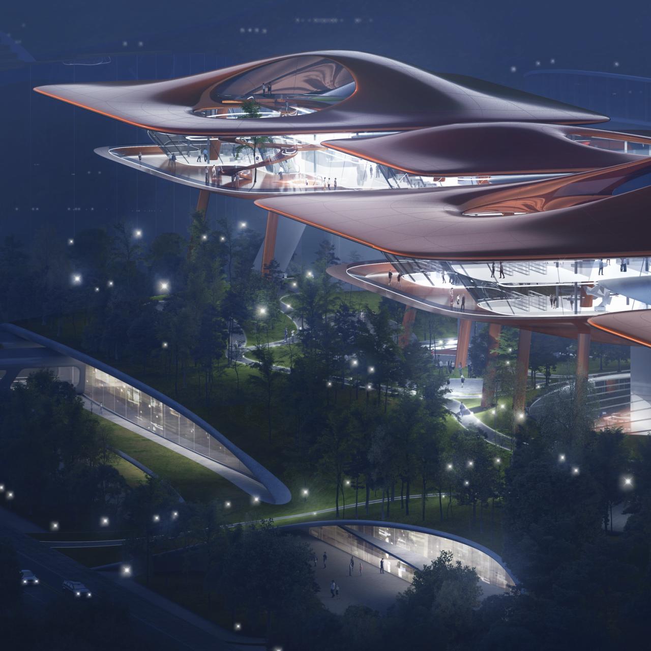BIM建筑|“龙门吊” | MAD赢得重庆寸滩国际邮轮中心竞赛 BIM建筑|“龙门吊” | MAD赢得重庆寸滩国际邮轮中心竞赛