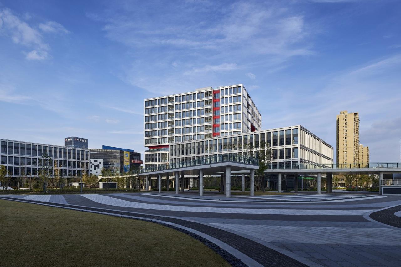 BIM建筑|阿里巴巴杭州软件生产基地二期 / 浙江省建筑设计研究院 BIM建筑|阿里巴巴杭州软件生产基地二期 / 浙江省建筑设计研究院