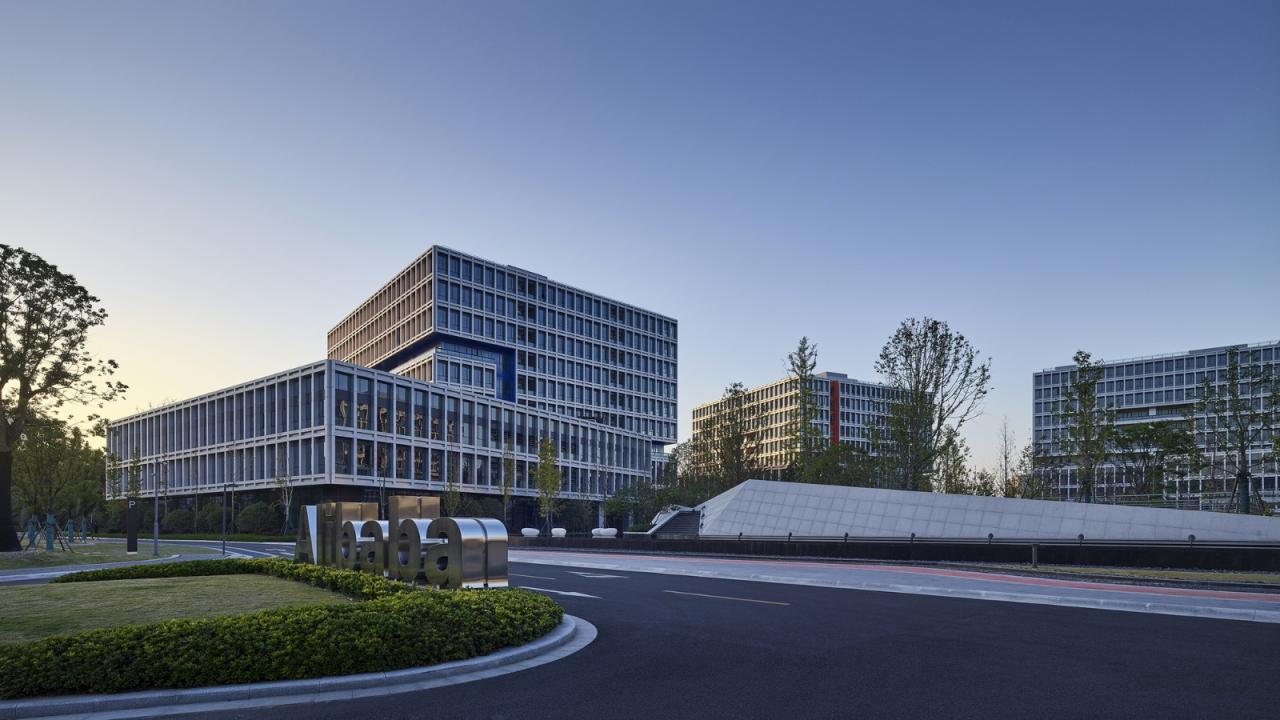 BIM建筑|阿里巴巴杭州软件生产基地二期 / 浙江省建筑设计研究院 BIM建筑|阿里巴巴杭州软件生产基地二期 / 浙江省建筑设计研究院