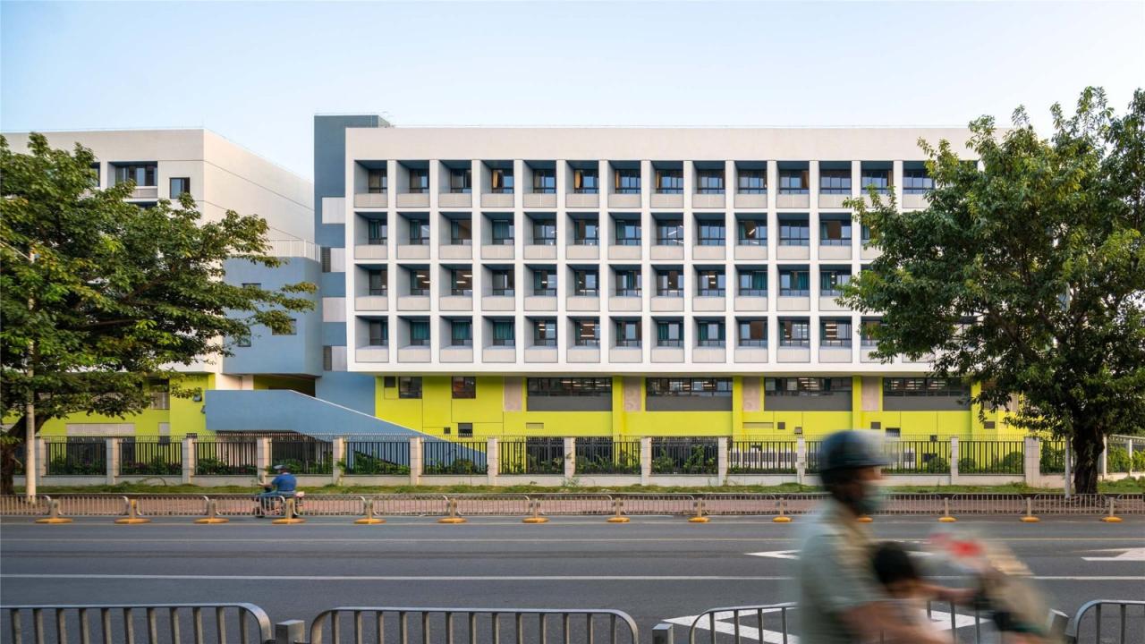 BIM建筑|深圳坪山区日新小学 / 申都设计 BIM建筑|深圳坪山区日新小学 / 申都设计