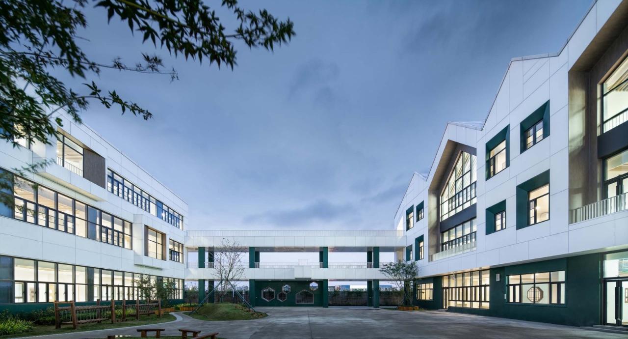 BIM建筑|南京市鼓楼幼儿园江北分园 / 东南大学建筑设计研究院 BIM建筑|南京市鼓楼幼儿园江北分园 / 东南大学建筑设计研究院