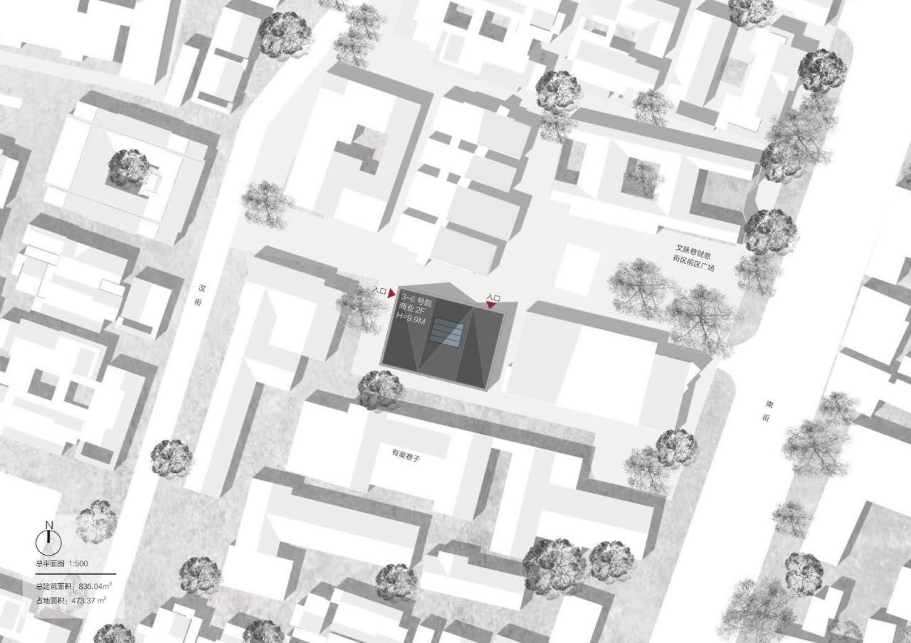BIM建筑|邛崃美术馆 / 相对建筑 BIM建筑|邛崃美术馆 / 相对建筑