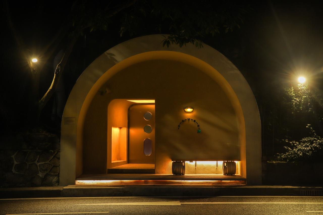 BIM建筑|Caver-防空洞里的酒吧 / itD studio BIM建筑|Caver-防空洞里的酒吧 / itD studio
