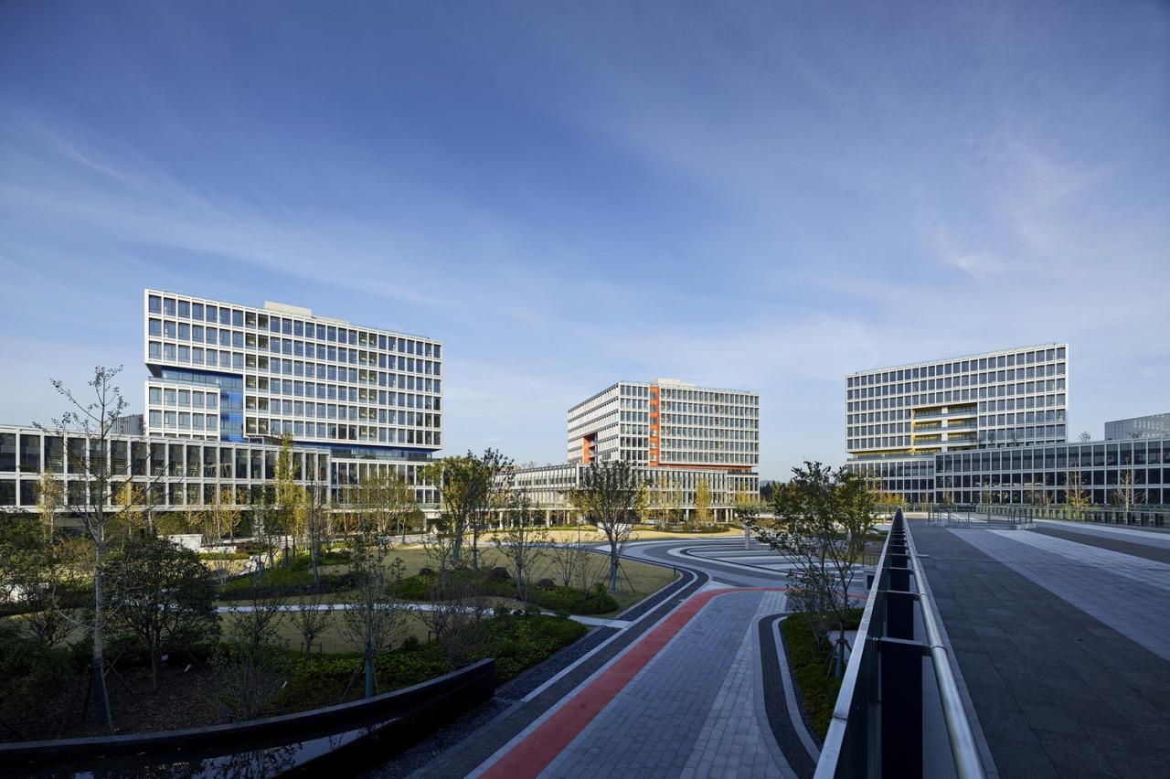 BIM建筑|阿里巴巴杭州软件生产基地二期 / 浙江省建筑设计研究院 BIM建筑|阿里巴巴杭州软件生产基地二期 / 浙江省建筑设计研究院