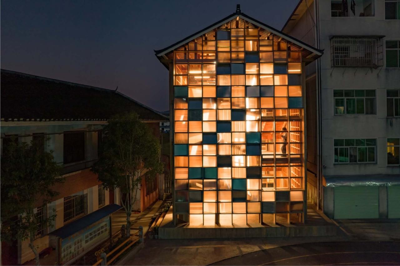 BIM建筑|中国乡村图书馆的新范式:坪坦书屋 / Condition Lab & UAL Studio BIM建筑|中国乡村图书馆的新范式:坪坦书屋 / Condition Lab & UAL Studio