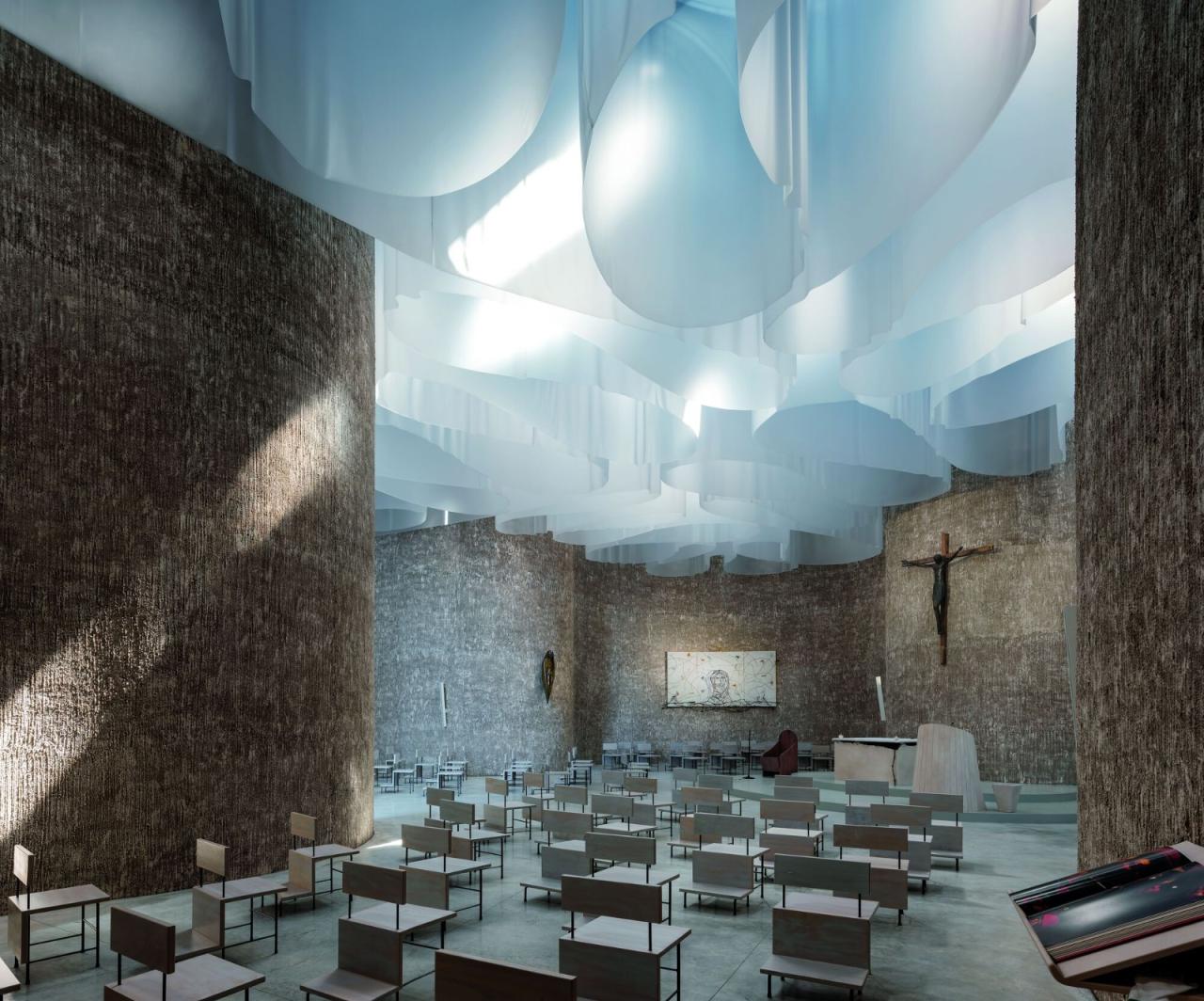 BIM建筑|圣玛利亚·葛莱蒂教堂 / Mario Cucinella Architects BIM建筑|圣玛利亚·葛莱蒂教堂 / Mario Cucinella Architects