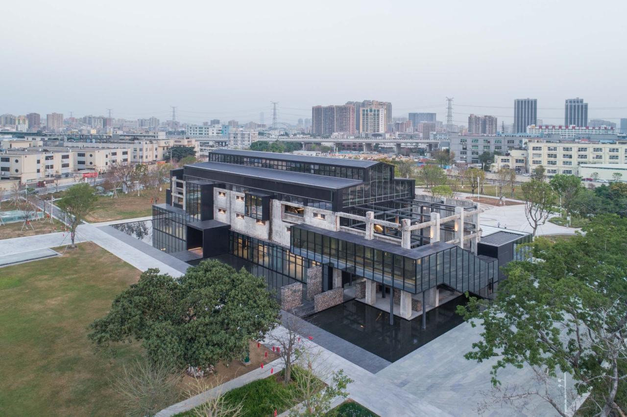 BIM建筑|沙井村民大厅 / 趣城工作室 BIM建筑|沙井村民大厅 / 趣城工作室