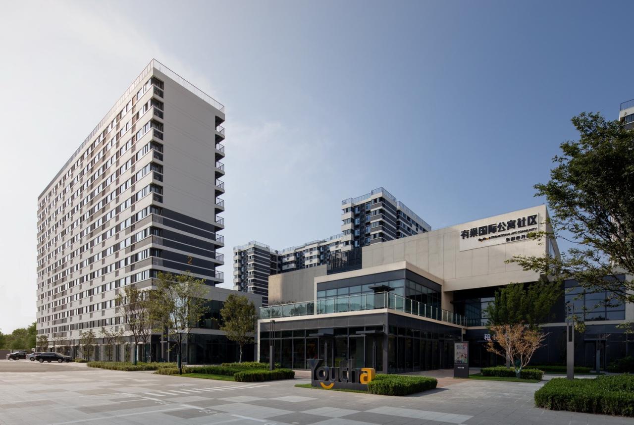 BIM建筑|“住有所居”实验地:有巢国际公寓社区东部经开区店 / 上海日清 BIM建筑|“住有所居”实验地:有巢国际公寓社区东部经开区店 / 上海日清