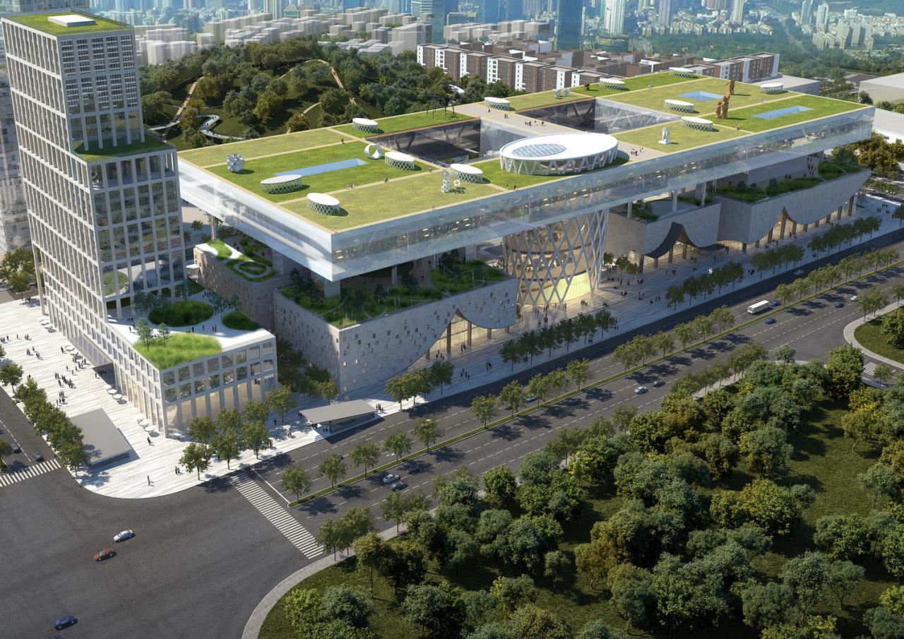 BIM建筑|深圳龙岗艺术中心 / BAU建筑与城市设计事务所 BIM建筑|深圳龙岗艺术中心 / BAU建筑与城市设计事务所