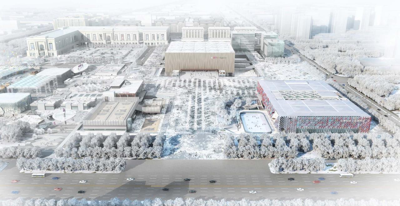 BIM建筑|北京五棵松冰上运动中心 / 朱小地工作室 BIM建筑|北京五棵松冰上运动中心 / 朱小地工作室