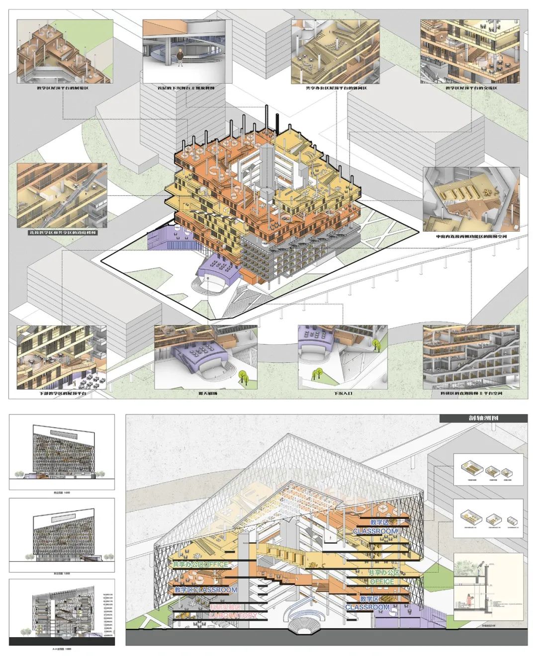 BIM建筑|天津大学2021届(秋)建筑学专业型研究生毕业设计作品选 BIM建筑|天津大学2021届(秋)建筑学专业型研究生毕业设计作品选