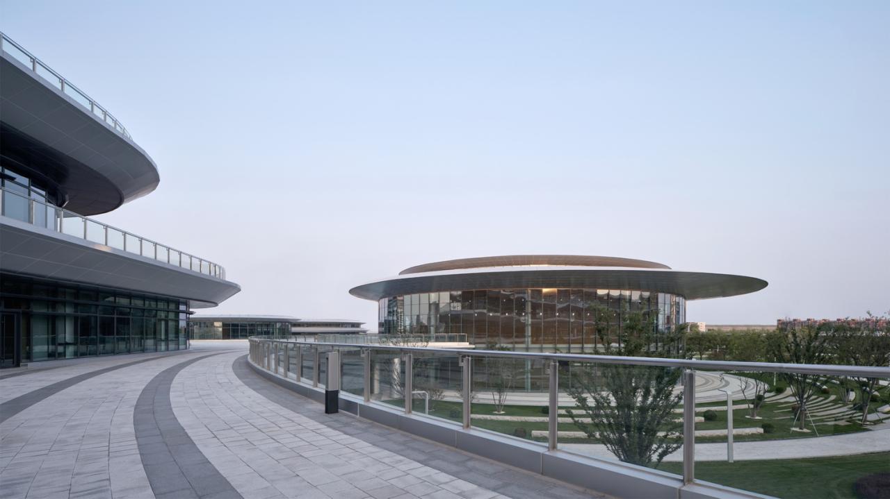 BIM建筑|理性包容、关联共生——渤海先进技术研究院 / 浙江大学建筑设计研究院 BIM建筑|理性包容、关联共生——渤海先进技术研究院 / 浙江大学建筑设计研究院