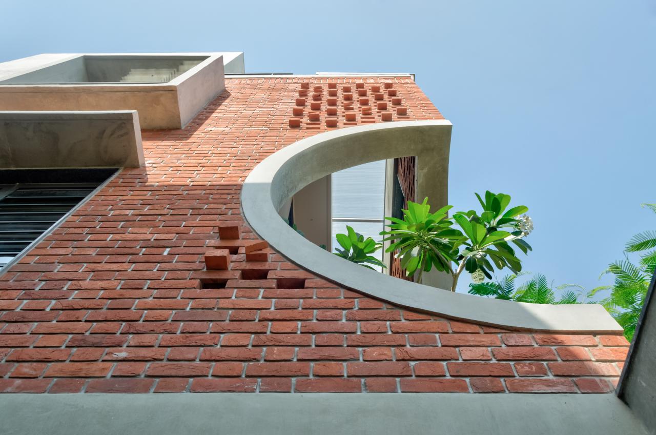 BIM建筑|三代同堂之家:Samruddhi 住宅 / AANGAN Architects BIM建筑|三代同堂之家:Samruddhi 住宅 / AANGAN Architects