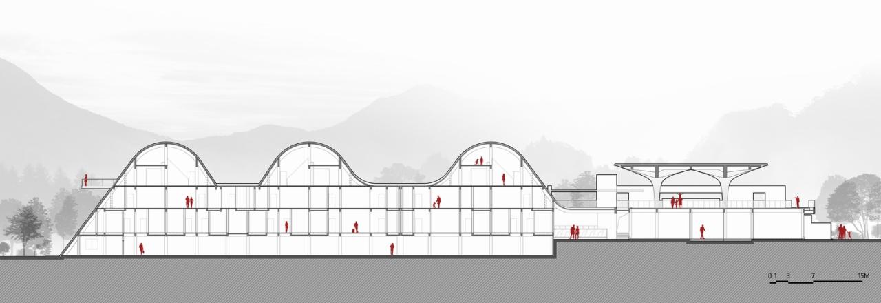 BIM建筑|重庆玉峰山慢屋•青麦庄园建筑设计 / IDO元象建筑 BIM建筑|重庆玉峰山慢屋•青麦庄园建筑设计 / IDO元象建筑