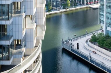 BIM建筑|赫尔佐格-德梅隆在伦敦设计圆柱形摩天大楼-BIM建筑网