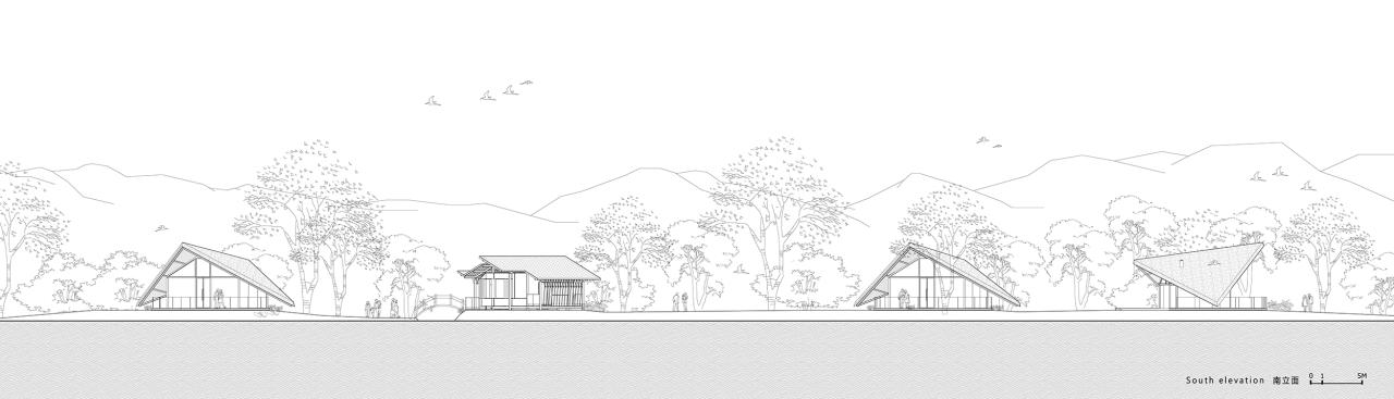 BIM建筑|富阳阳陂湖湿地生态酒店 / 尌林建筑 BIM建筑|富阳阳陂湖湿地生态酒店 / 尌林建筑