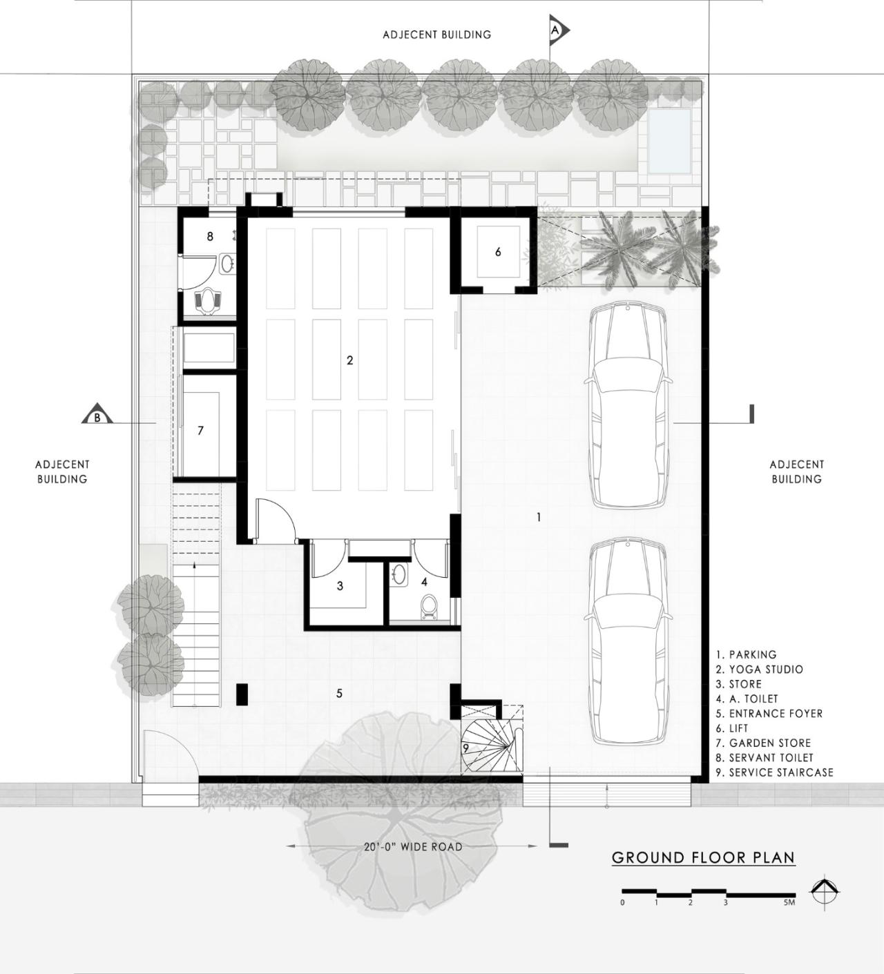 BIM建筑|三代同堂之家:Samruddhi 住宅 / AANGAN Architects BIM建筑|三代同堂之家:Samruddhi 住宅 / AANGAN Architects