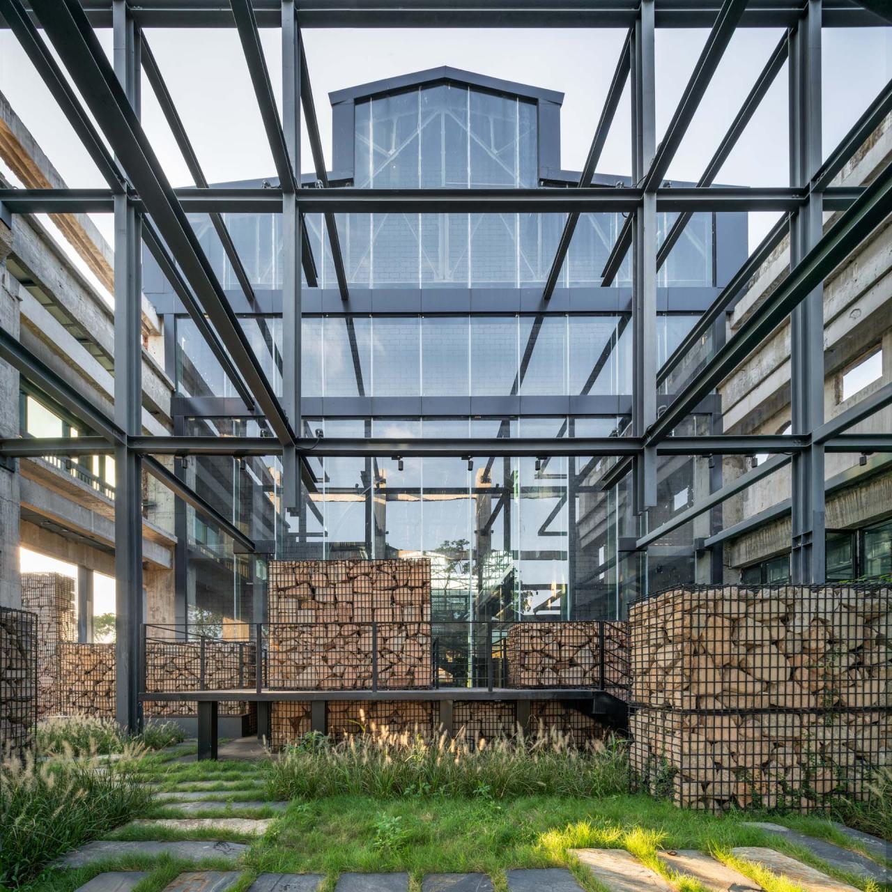 BIM建筑|沙井村民大厅 / 趣城工作室 BIM建筑|沙井村民大厅 / 趣城工作室