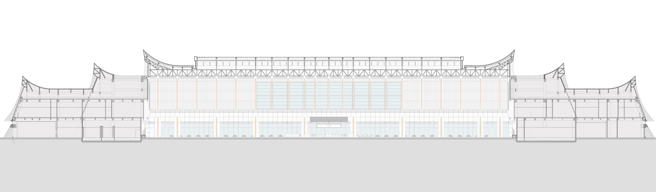 BIM建筑|雀舞彩云:中老铁路-西双版纳站室内设计 / CCDI悉地国际 BIM建筑|雀舞彩云:中老铁路-西双版纳站室内设计 / CCDI悉地国际