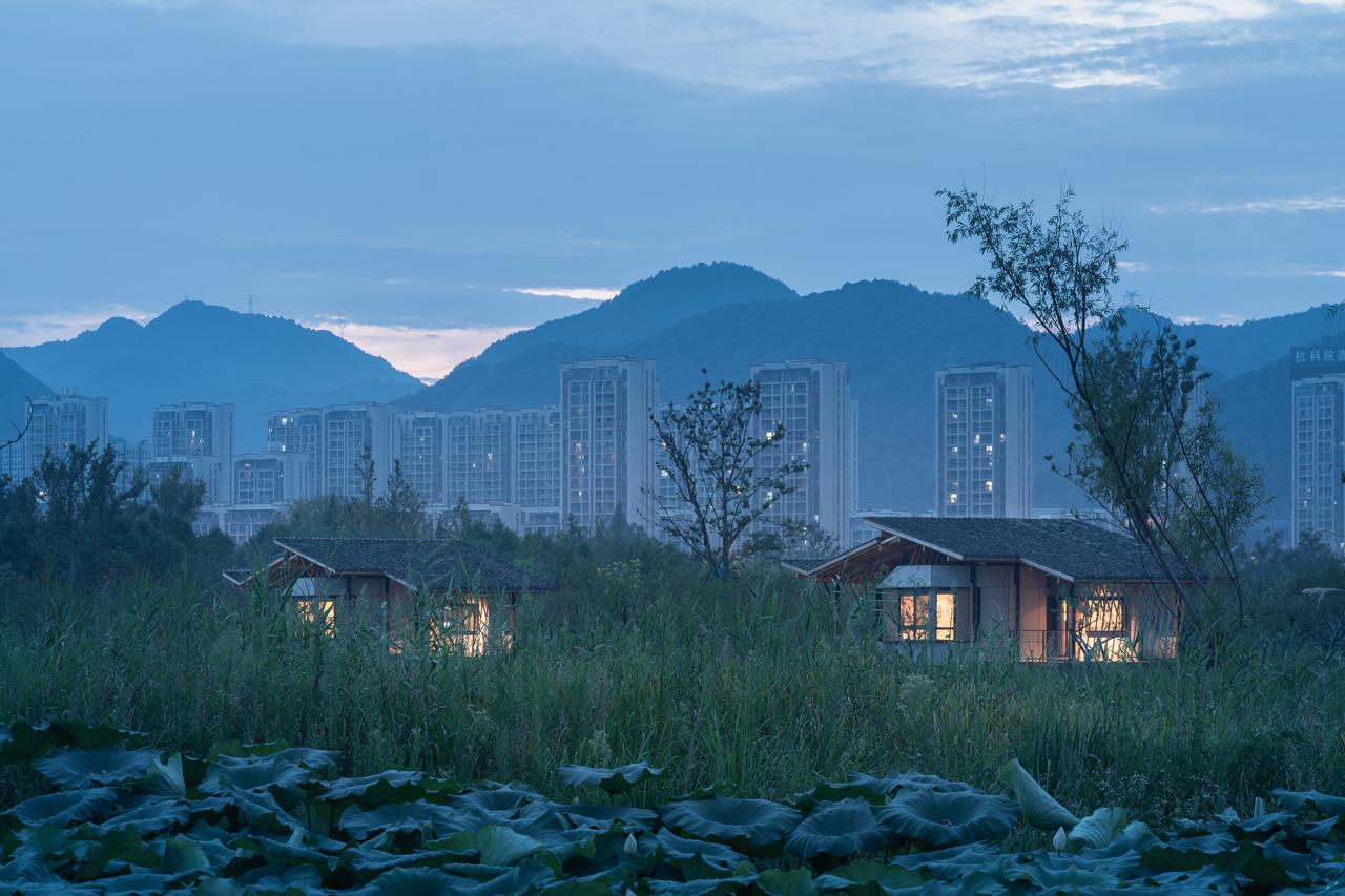 BIM建筑|富阳阳陂湖湿地生态酒店 / 尌林建筑 BIM建筑|富阳阳陂湖湿地生态酒店 / 尌林建筑