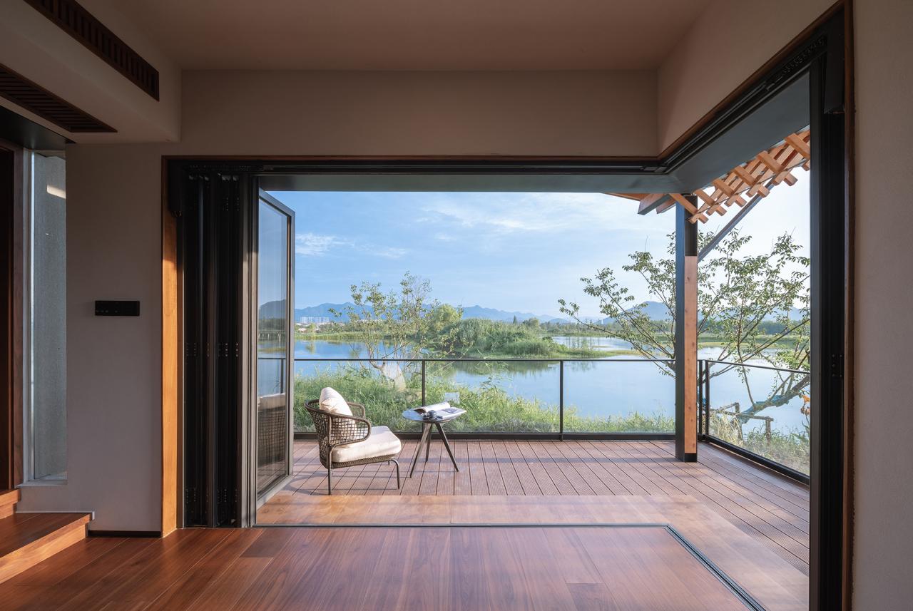 BIM建筑|富阳阳陂湖湿地生态酒店 / 尌林建筑 BIM建筑|富阳阳陂湖湿地生态酒店 / 尌林建筑