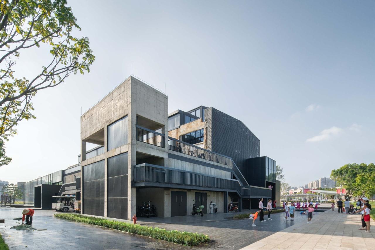 BIM建筑|沙井村民大厅 / 趣城工作室 BIM建筑|沙井村民大厅 / 趣城工作室