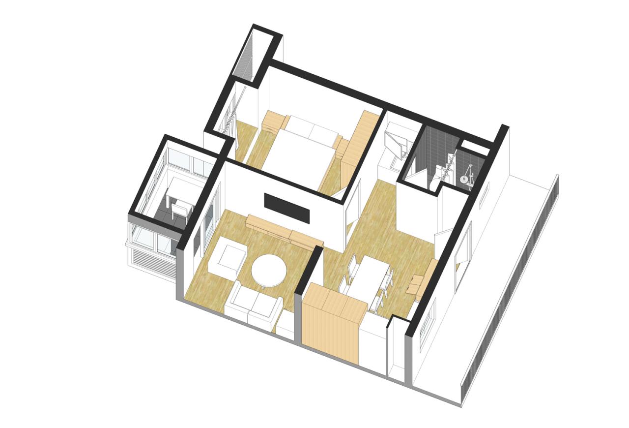 BIM建筑|“住有所居”实验地:有巢国际公寓社区东部经开区店 / 上海日清 BIM建筑|“住有所居”实验地:有巢国际公寓社区东部经开区店 / 上海日清