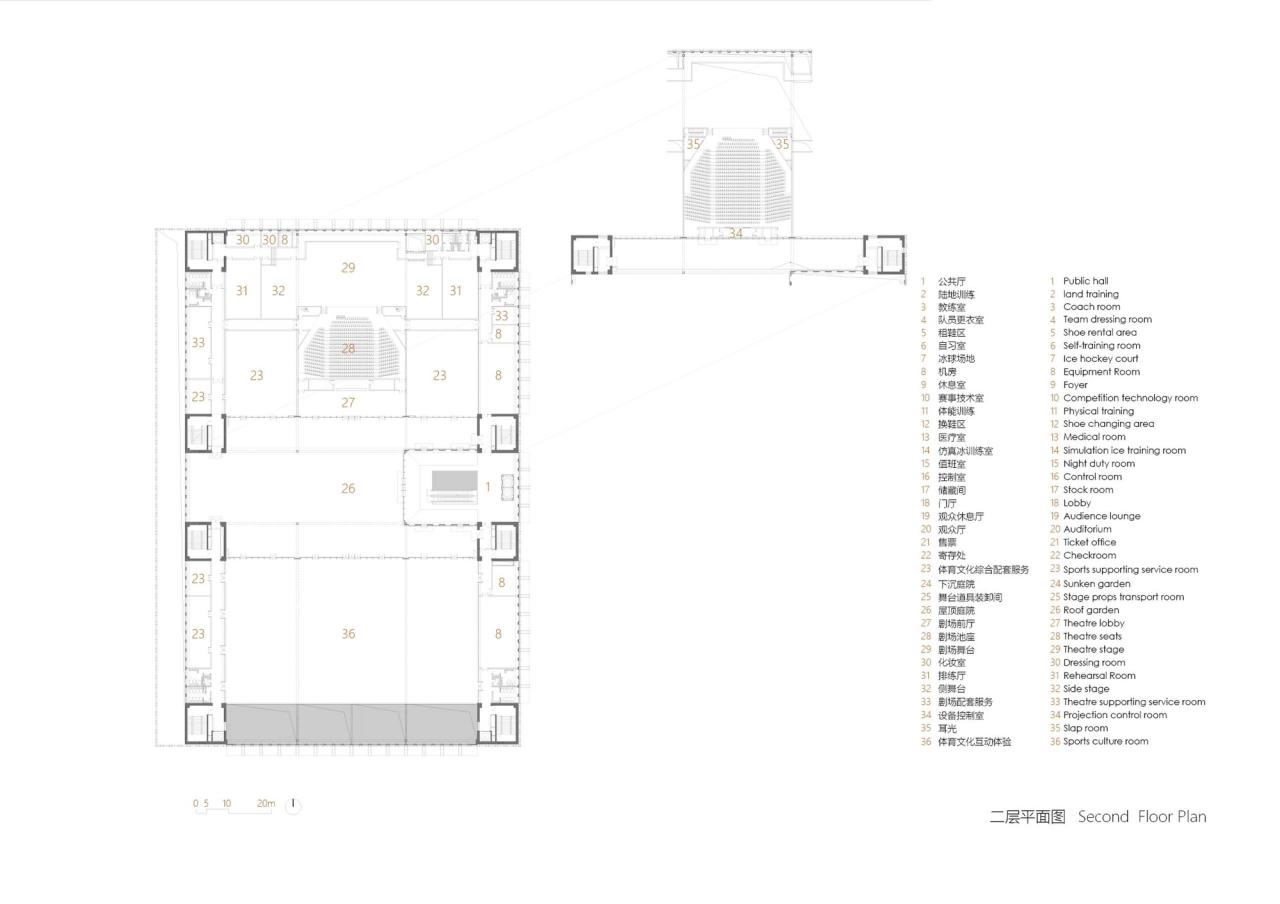 BIM建筑|北京五棵松冰上运动中心 / 朱小地工作室 BIM建筑|北京五棵松冰上运动中心 / 朱小地工作室