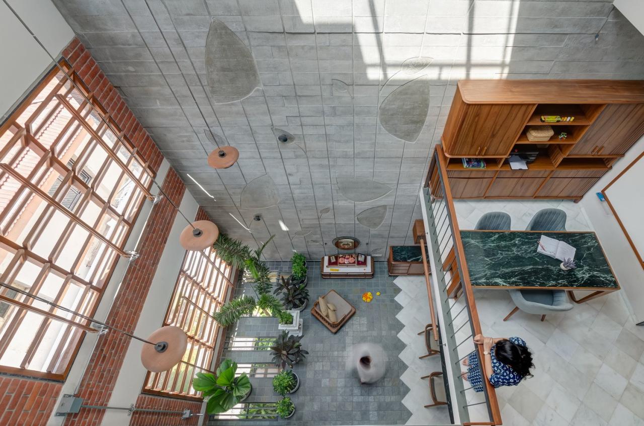 BIM建筑|三代同堂之家:Samruddhi 住宅 / AANGAN Architects BIM建筑|三代同堂之家:Samruddhi 住宅 / AANGAN Architects