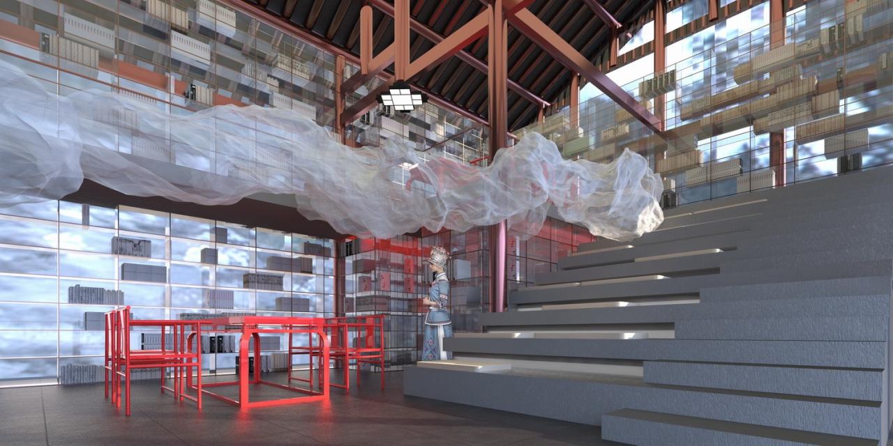 BIM建筑|雷山云屋:西江千户苗寨文化中心方案设计 / 外行建筑 BIM建筑|雷山云屋:西江千户苗寨文化中心方案设计 / 外行建筑