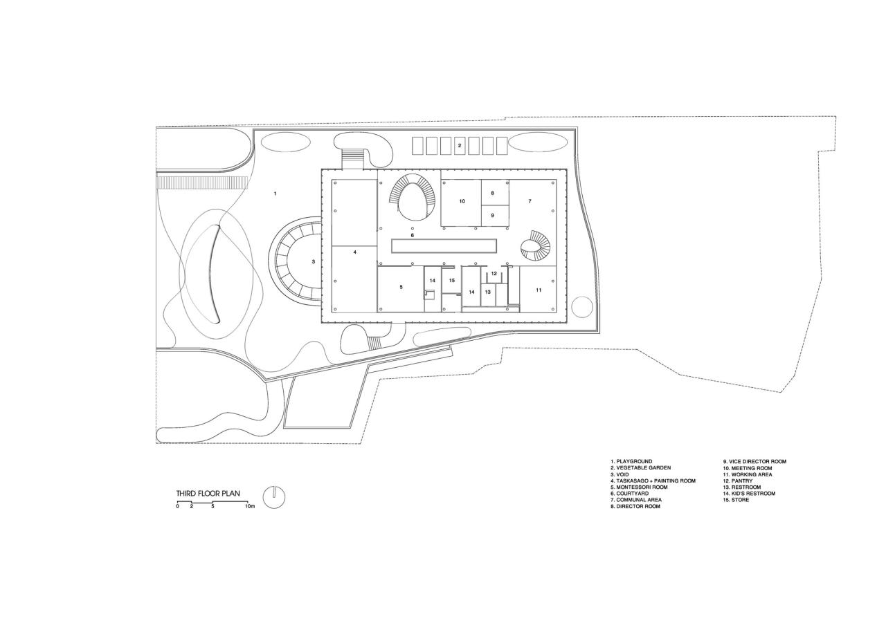BIM建筑|山坡下的秘密基地:TTC Elite Ben Tre 幼儿园 / KIENTRUC O BIM建筑|山坡下的秘密基地:TTC Elite Ben Tre 幼儿园 / KIENTRUC O