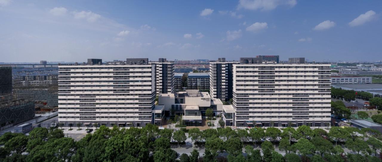 BIM建筑|“住有所居”实验地:有巢国际公寓社区东部经开区店 / 上海日清 BIM建筑|“住有所居”实验地:有巢国际公寓社区东部经开区店 / 上海日清