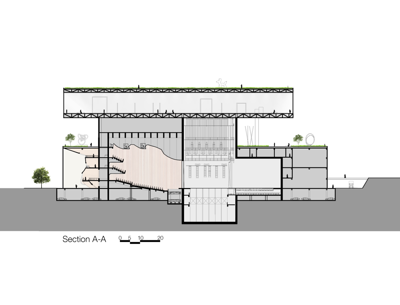 BIM建筑|深圳龙岗艺术中心 / BAU建筑与城市设计事务所 BIM建筑|深圳龙岗艺术中心 / BAU建筑与城市设计事务所