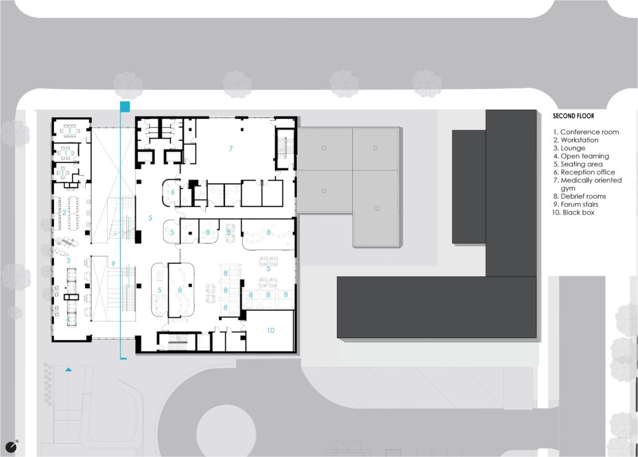 BIM建筑|迪由维尔学院卫生专业中心 / CannonDesign BIM建筑|迪由维尔学院卫生专业中心 / CannonDesign
