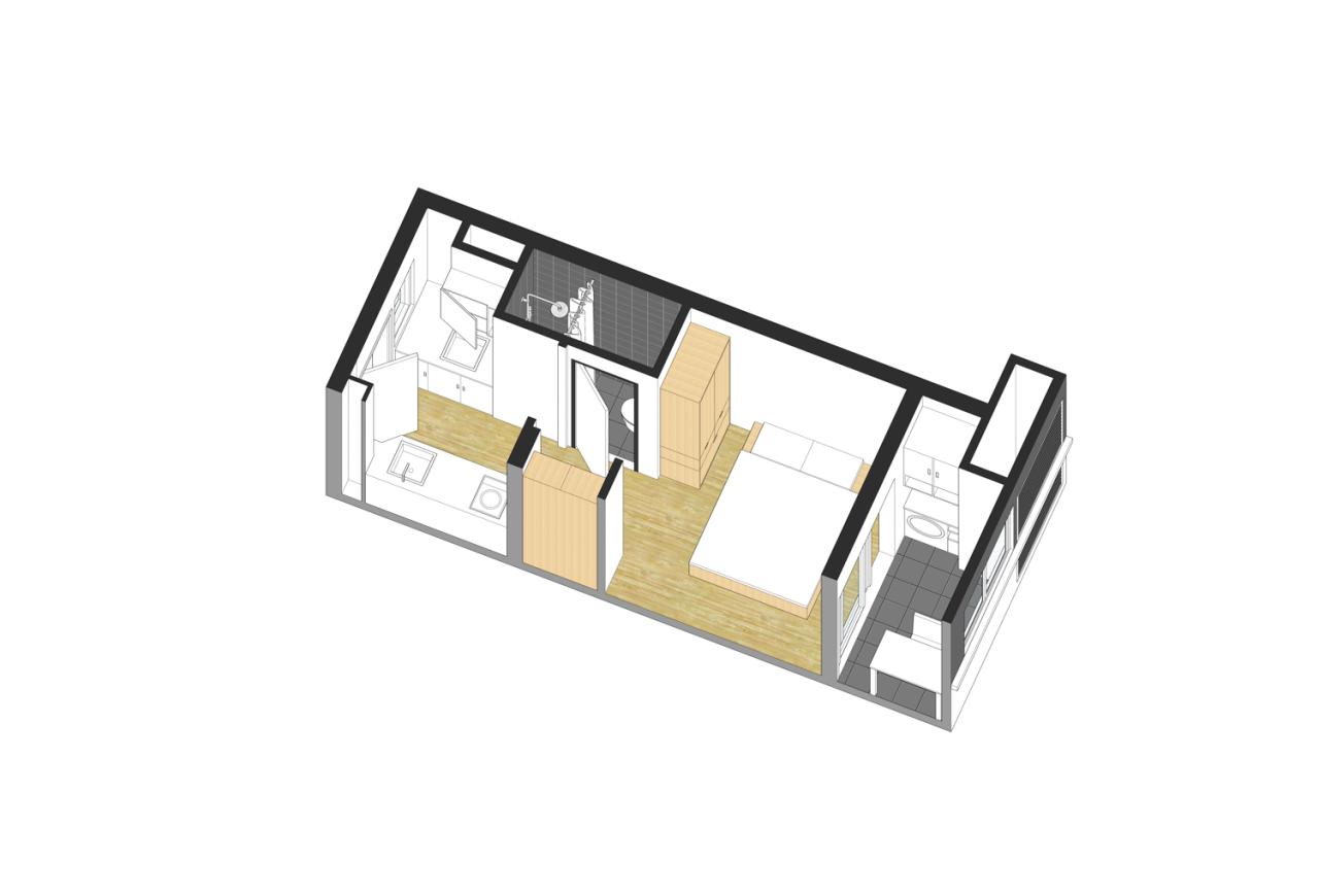 BIM建筑|“住有所居”实验地:有巢国际公寓社区东部经开区店 / 上海日清 BIM建筑|“住有所居”实验地:有巢国际公寓社区东部经开区店 / 上海日清
