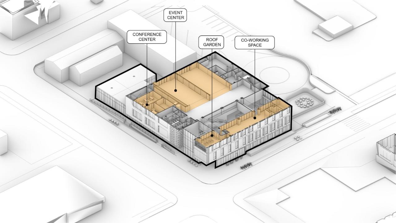 BIM建筑|迪由维尔学院卫生专业中心 / CannonDesign BIM建筑|迪由维尔学院卫生专业中心 / CannonDesign