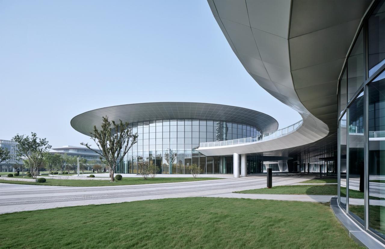 BIM建筑|理性包容、关联共生——渤海先进技术研究院 / 浙江大学建筑设计研究院 BIM建筑|理性包容、关联共生——渤海先进技术研究院 / 浙江大学建筑设计研究院