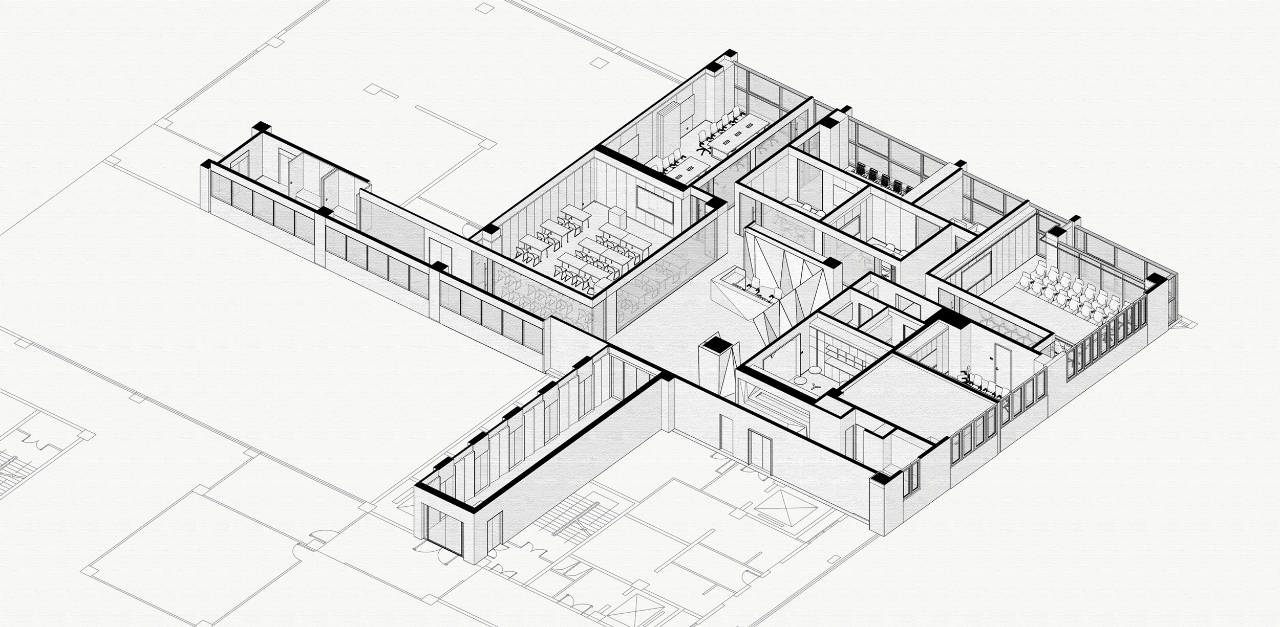 BIM建筑|光之序幕:律师事务所办公空间改造 / CCDI悉地国际 卝智室内设计 建筑鉴赏 第14张-BIM建筑网 BIM建筑|光之序幕:律师事务所办公空间改造 / CCDI悉地国际 卝智室内设计