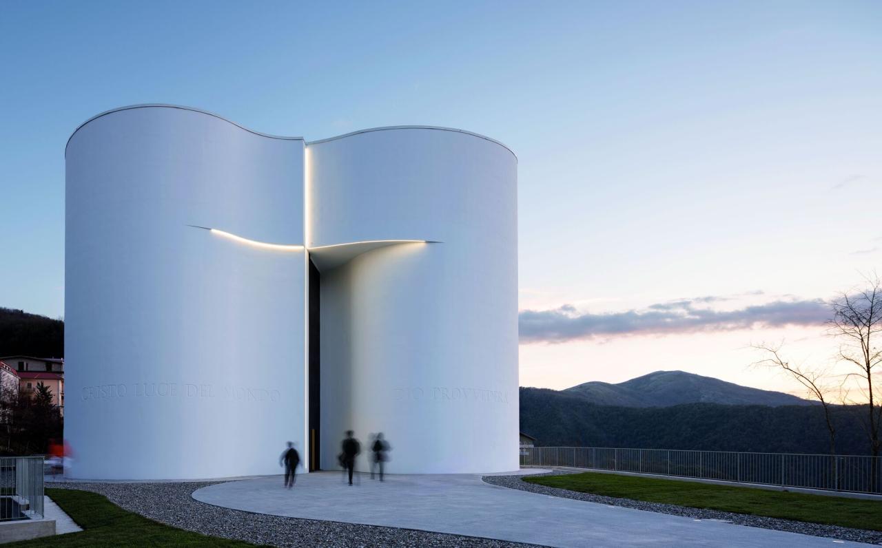 BIM建筑|圣玛利亚·葛莱蒂教堂 / Mario Cucinella Architects BIM建筑|圣玛利亚·葛莱蒂教堂 / Mario Cucinella Architects